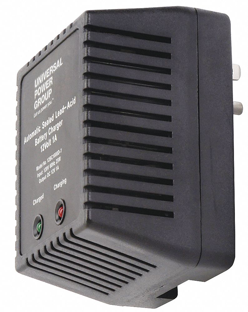 GRAINGER APPROVED Battery Charger, Plug In, 14.8 V Output Voltage