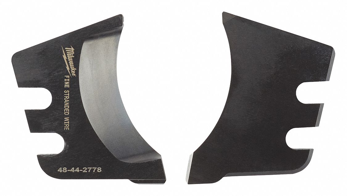MILWAUKEE Wire Cutting Replacement Blades, For Use With Mfr. No. 2672