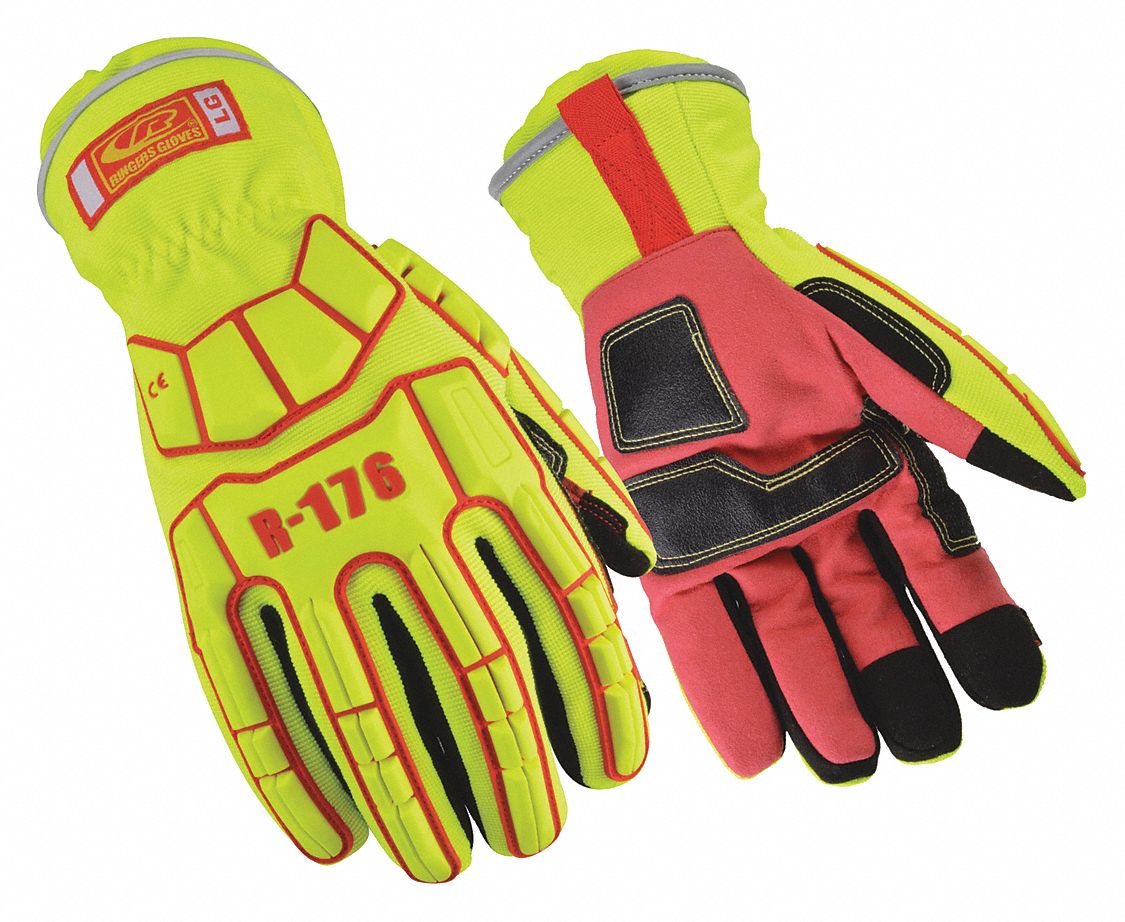 RINGERS GLOVES Impact Resistant Touchscreen Gloves, Synthetic Leather