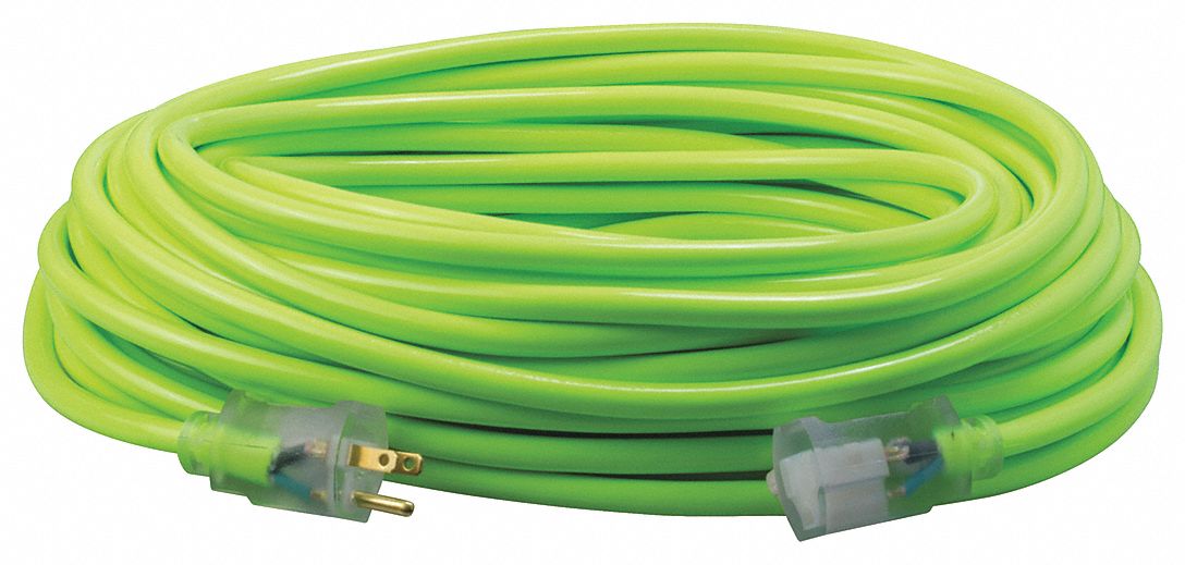 SOUTHWIRE Extension Cord, Outdoor, 15.0 A, 125V AC, Number of Outlets 1