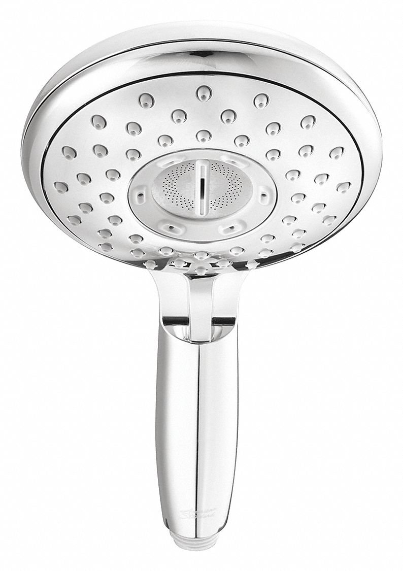 AMERICAN STANDARD Shower Head, Handheld, Polished Chrome, 1.8 gpm