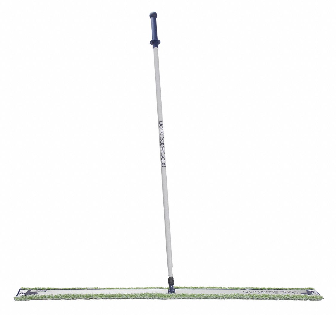 BONA Mop Pad, 4 in x 60 in, Wet Mop Head and Handle 55EC38