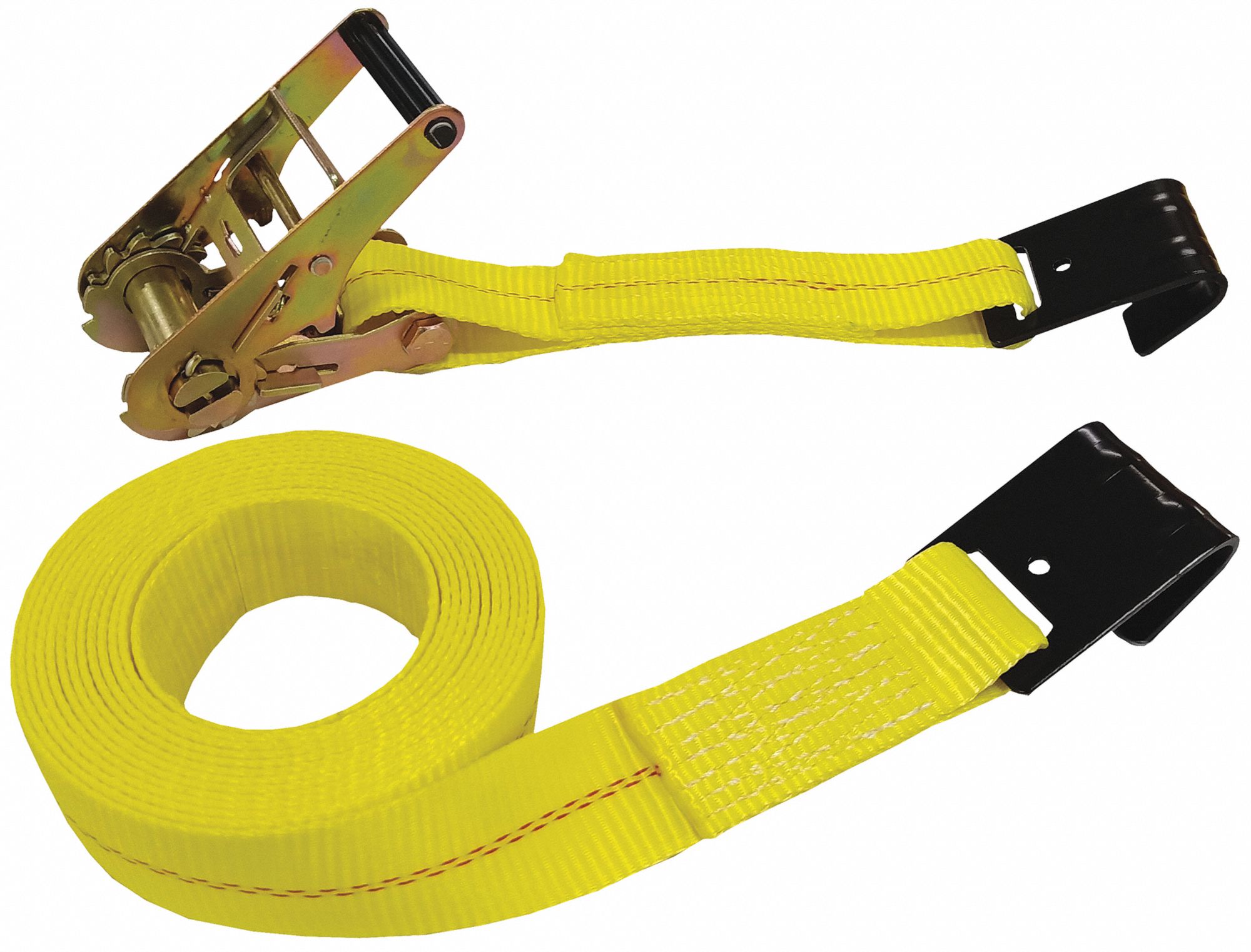 GRAINGER APPROVED Tie Down Strap, 27 ftL x 2 inW, 3,300 lb Load Limit
