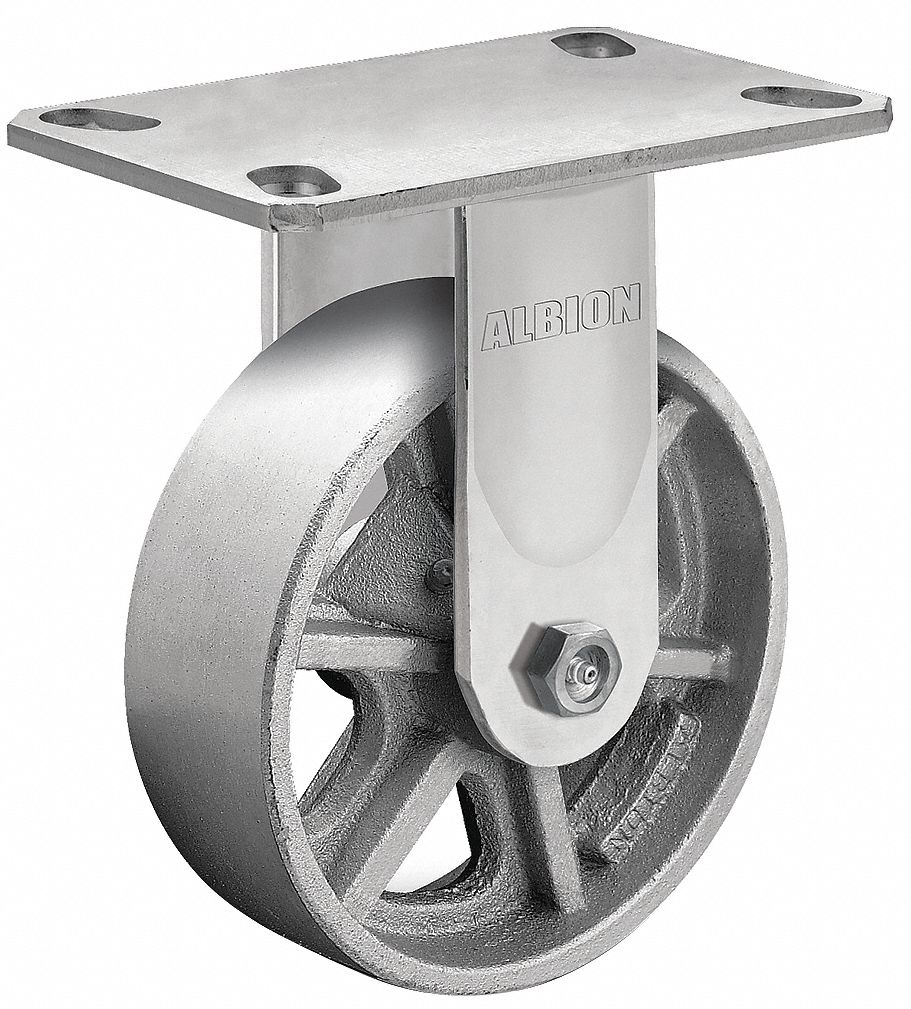 Albion 62CA05201R Albion Standard Plate Caster 5 In Wheel Dia 1300