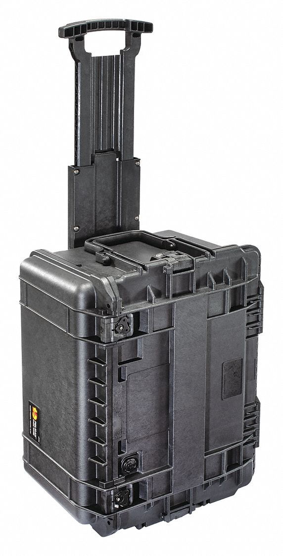 PELICAN Plastic, Rolling Tool Box, 16 in Overall Width, 25 in Overall