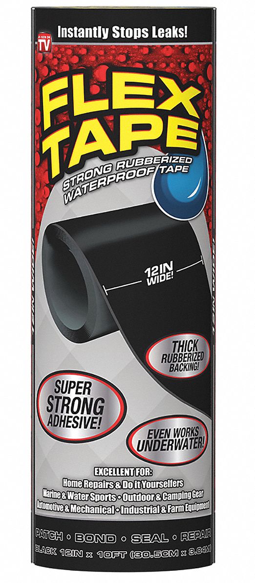 FLEX SEAL Premium Preservation Sealing Tape, 12 in X 4 ft, 12.6 mil