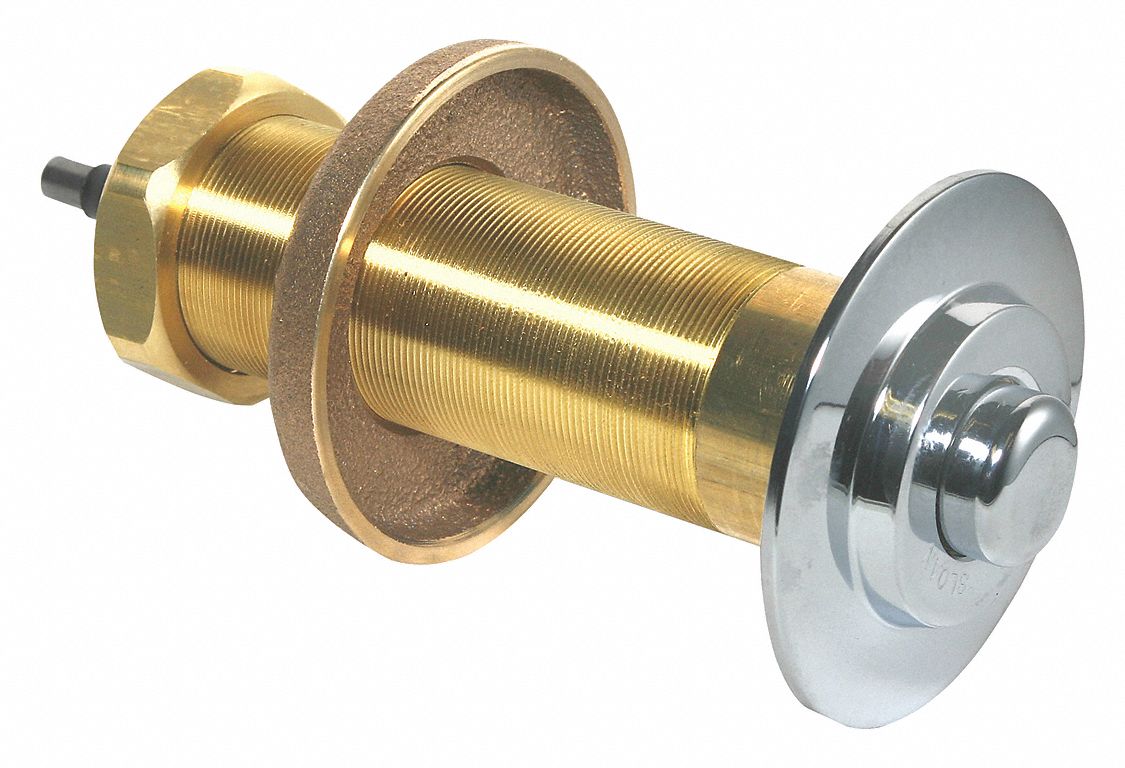 SLOAN Push Button Assembly, Fits Brand Sloan, For Use With Lavatory