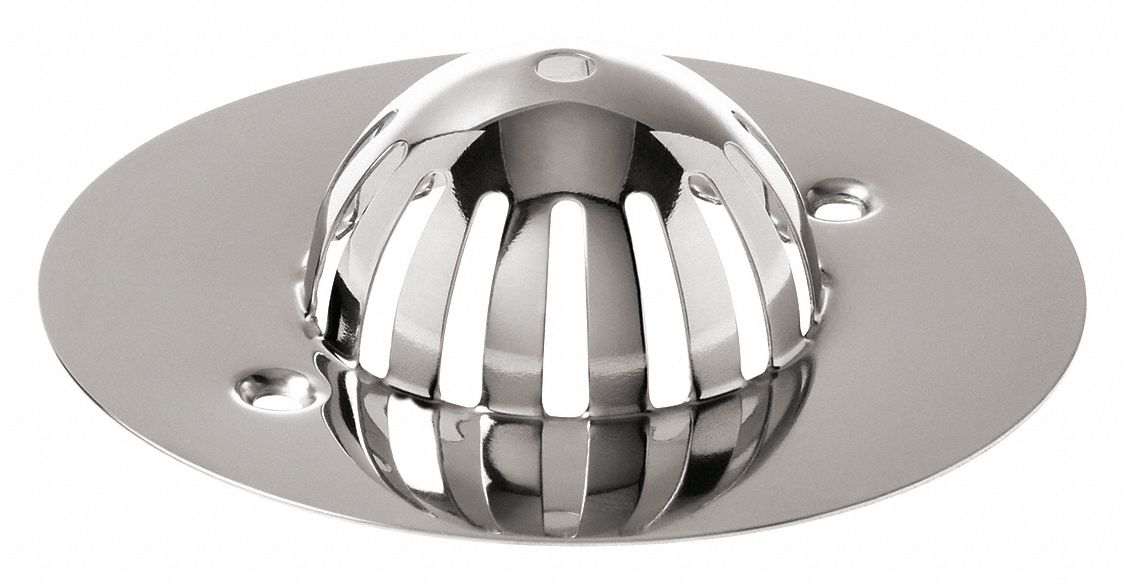 KOHLER Passivated Buffed Urinal Strainer, Fits Brand Kohler, For Use