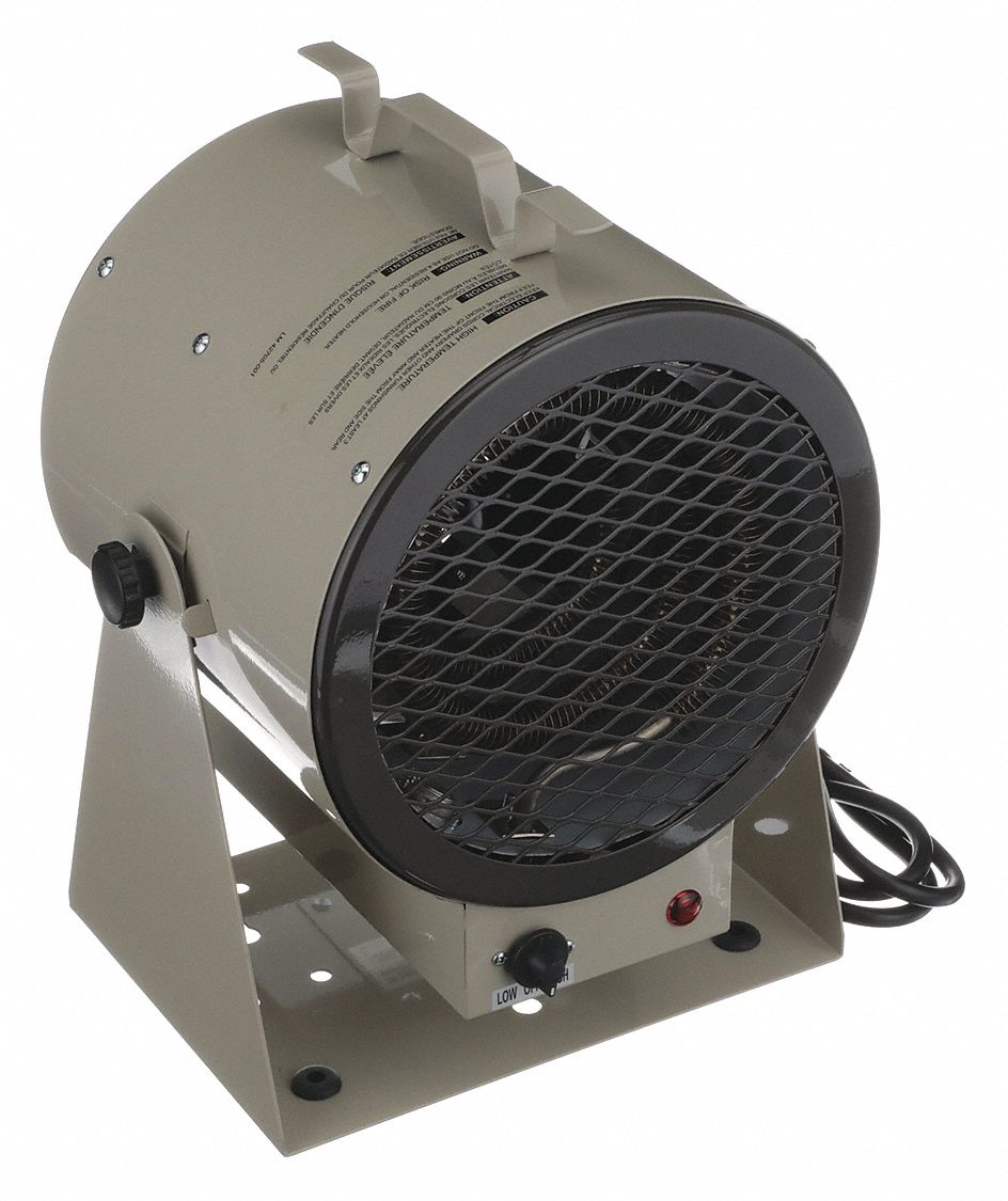 FOSTORIA Portable Electric Jobsite & Garage Heater, 3kW/4kW, 208/240V AC, 1phase, 620P