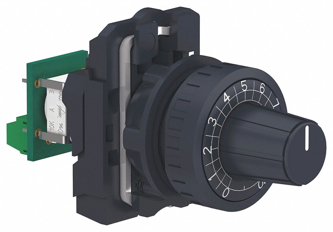 Schneider Electric Potentiometer, 1 W Watts, 4,700 Ohms, 30v Ac, 42v Dc 