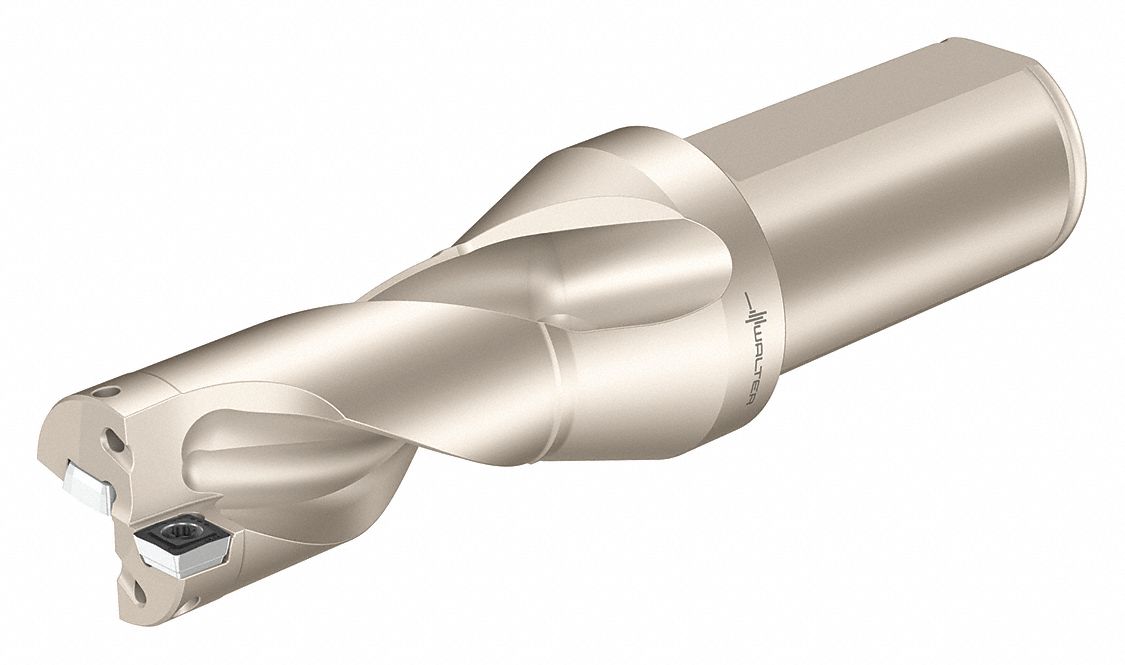 WALTER Indexable Drill Bit for General Drilling, Max. Drill Dia. 17/64