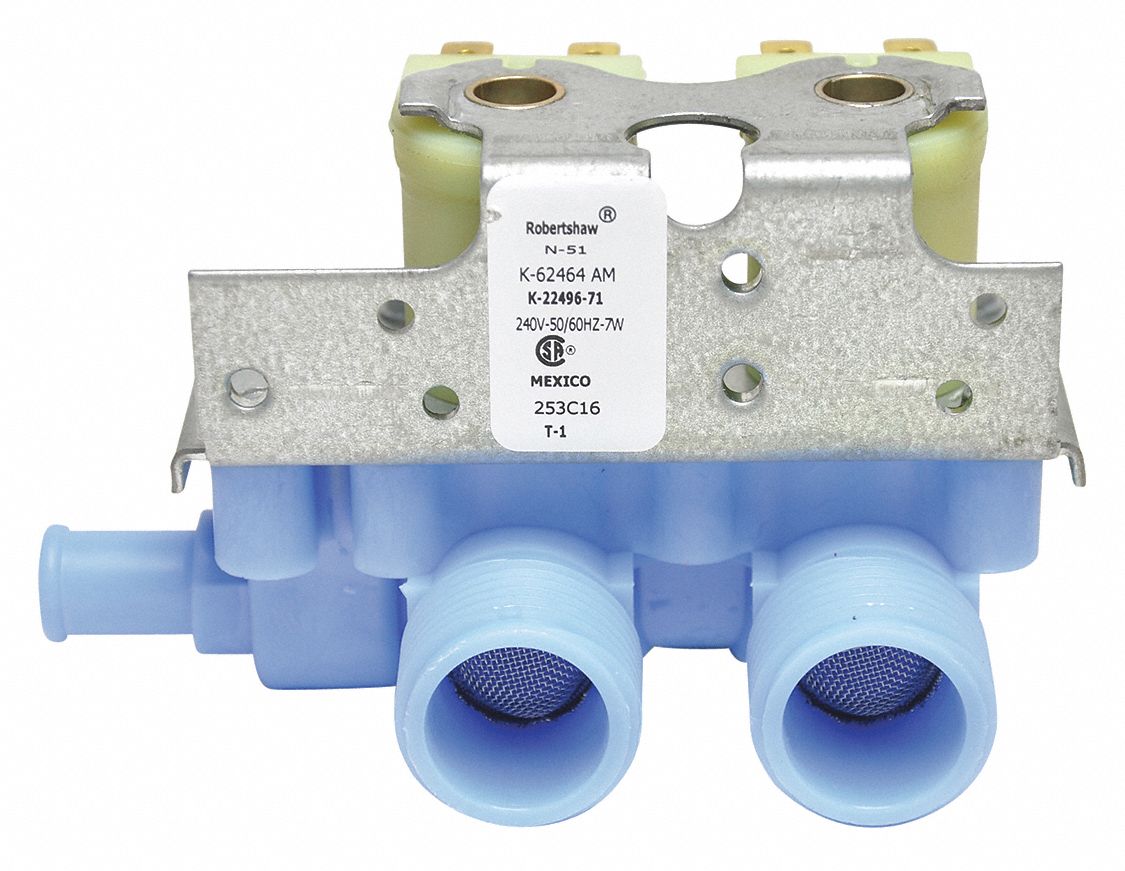 ROBERTSHAW Laundry Valve, 3/4" 11.5 NHT, Fits Brand Electrolux, For Use