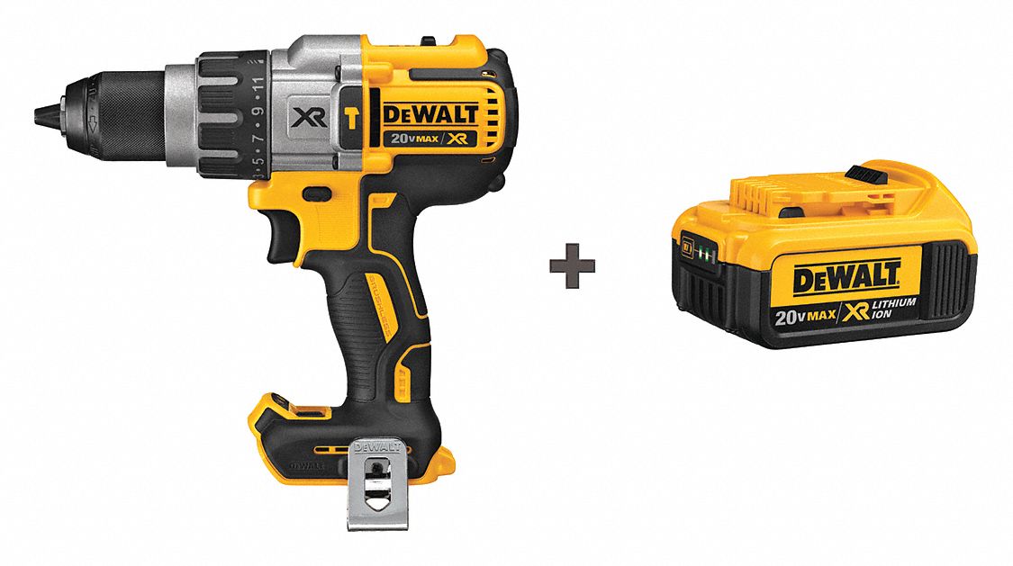 dewalt-cordless-hammer-drill-kit-20-0v-58jm03-dcd996b-dcb204-grainger