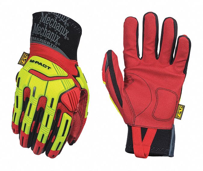 MECHANIX WEAR Impact Resistant Gloves, D30®, Armortex® Palm Material, S