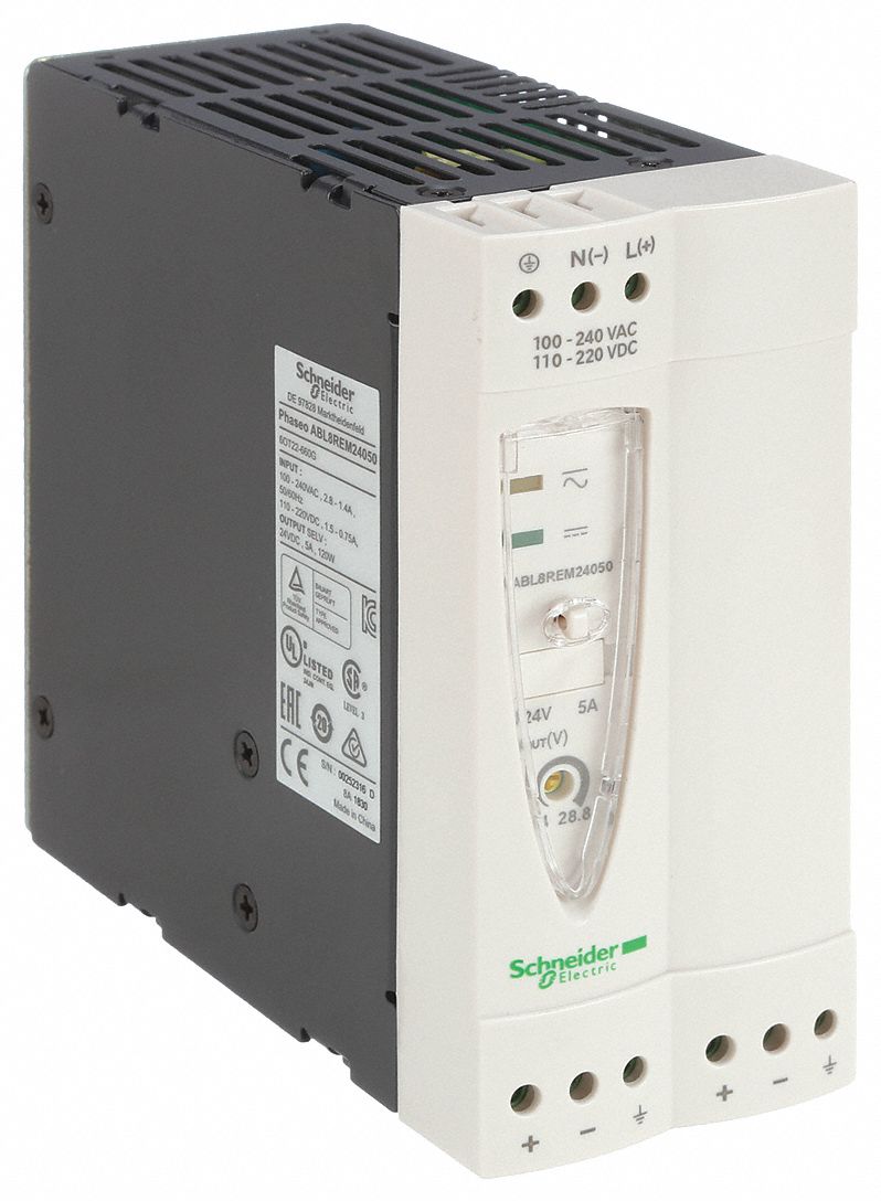 SCHNEIDER ELECTRIC DC Power Supply, Style Switching, Mounting DIN