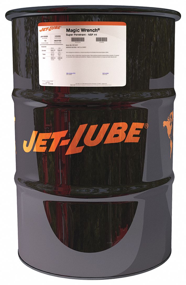 JET LUBE 40F To 350F H1 Food Grade Penetrating Lubricant 5CHR7