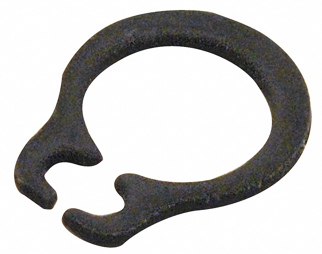 GRAINGER APPROVED Standard Retaining Ring, External, 3/16" For Shaft