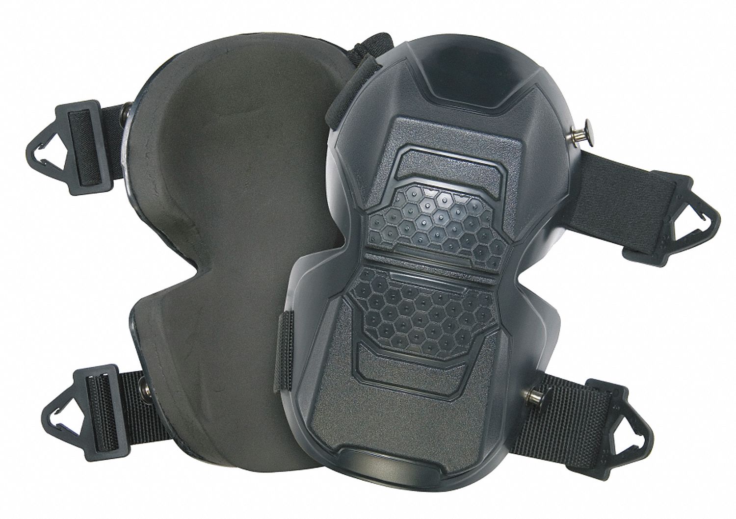 CLC Stabilizer 2Strap Knee Pads, Black, Universal 5DYN5339 Grainger