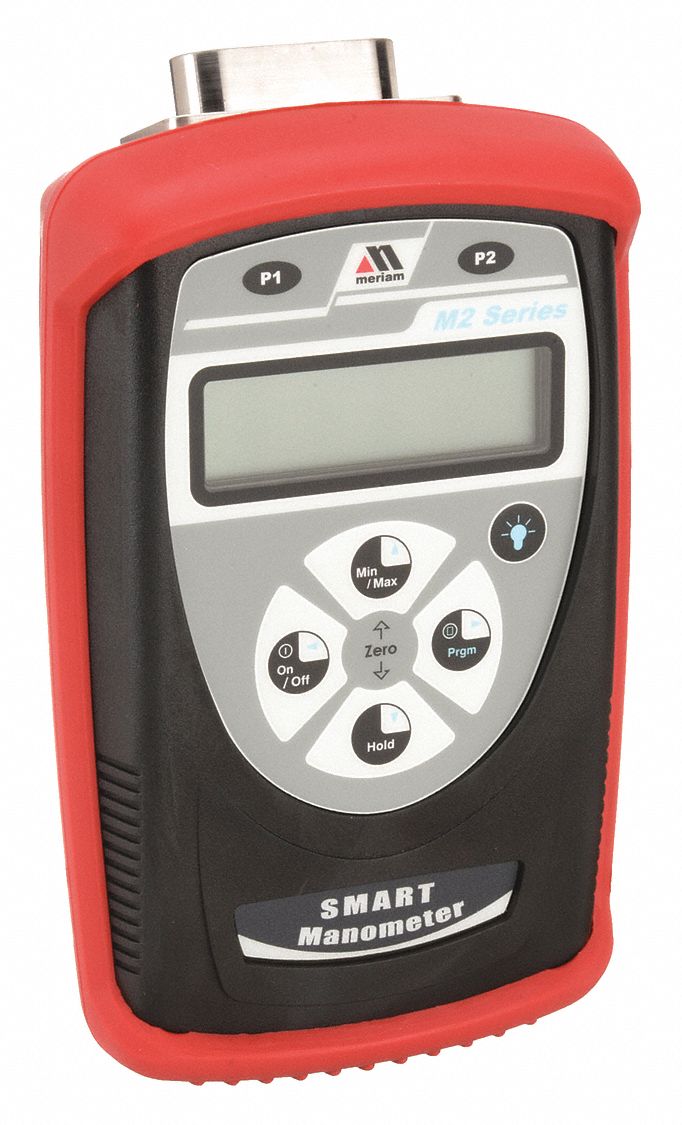 MERIAM Digital Manometer.0 to 15 PSIG.+/0.05 5ENK4M200GI0015