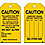 Cardstock, Caution Tag 5-3/4