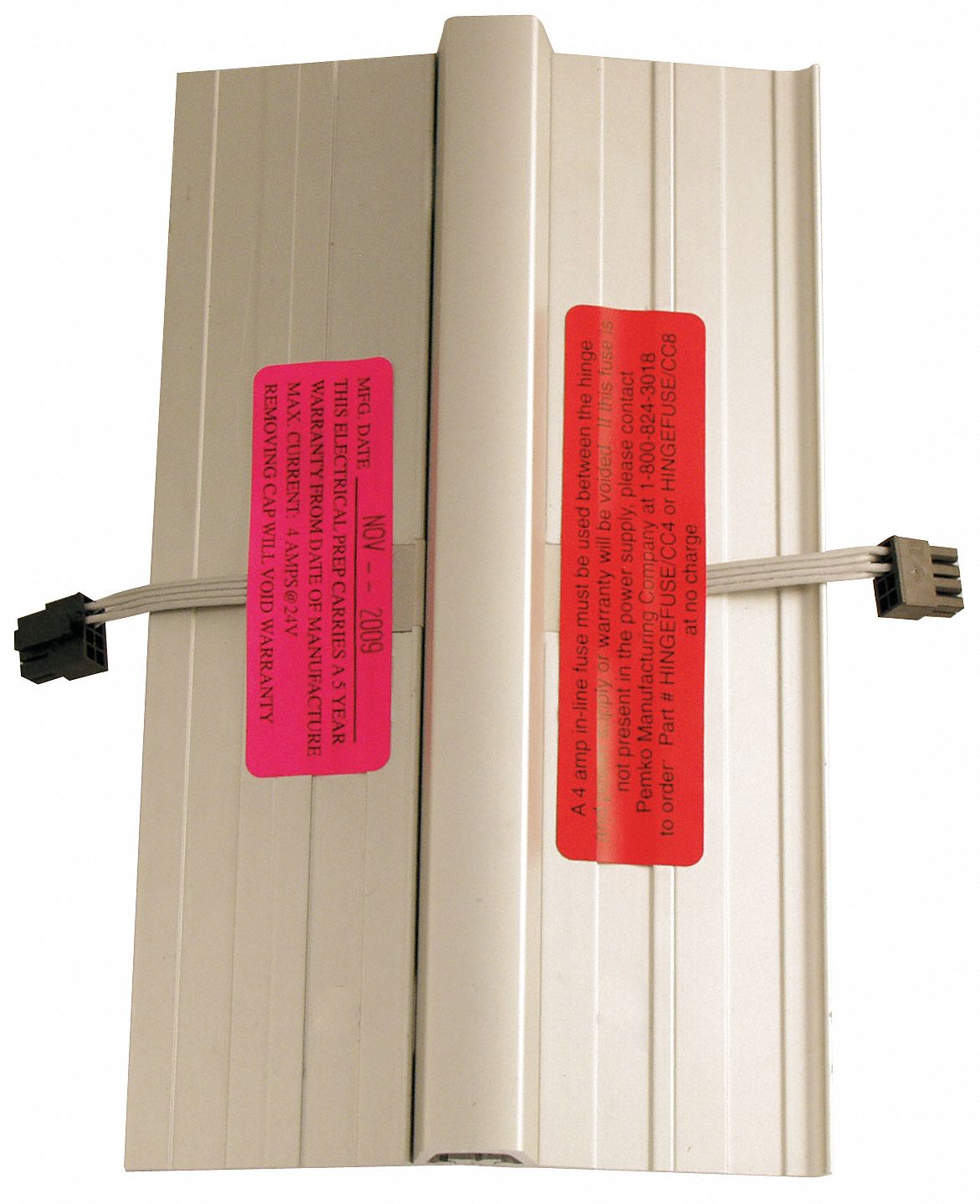 PEMKO Electrified, Continuous Hinge, Full Mortise Mounting, 20 Holes