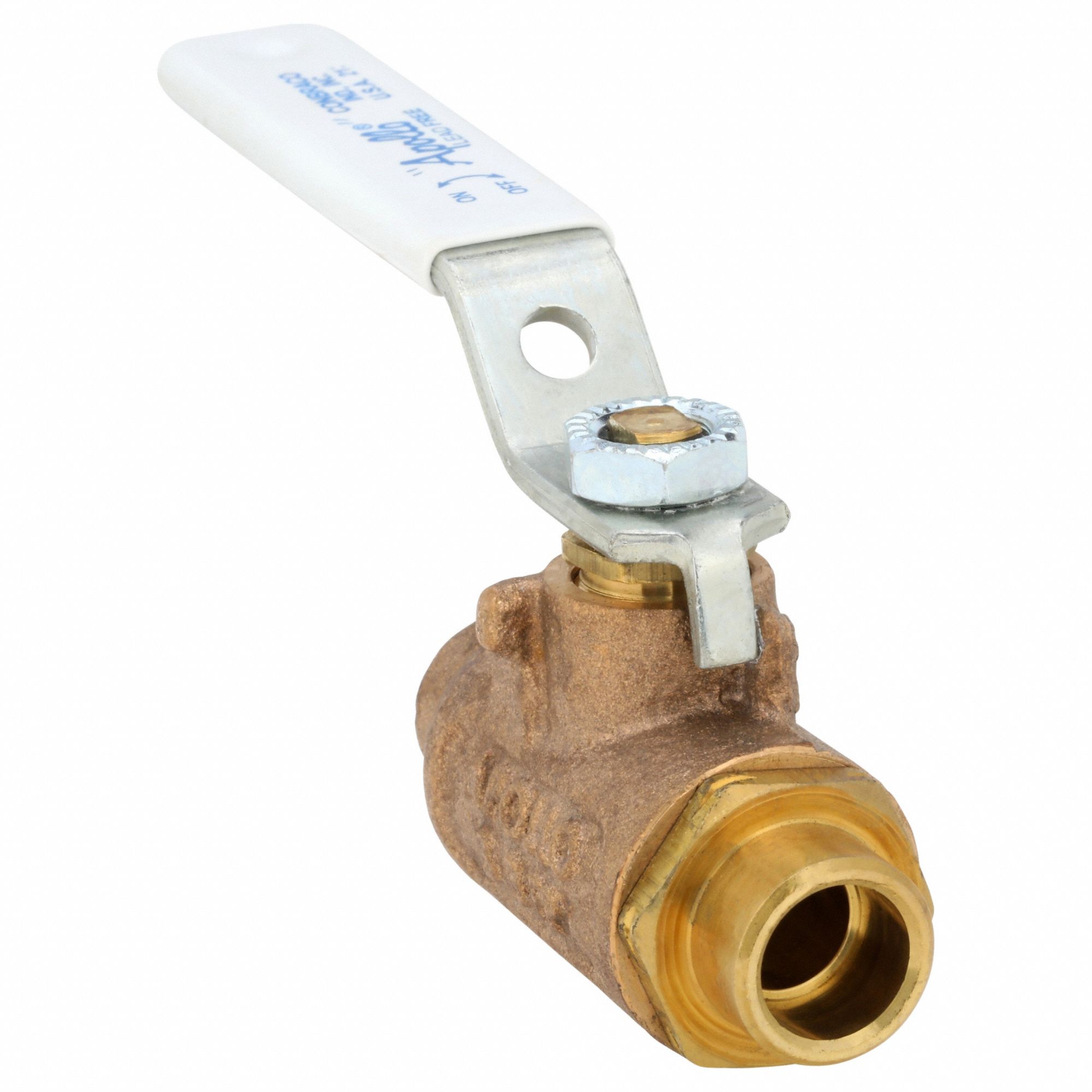 APOLLO 3 8 In Size Bronze Manual Two Way Ball Valve 5FWA5 70LF 202