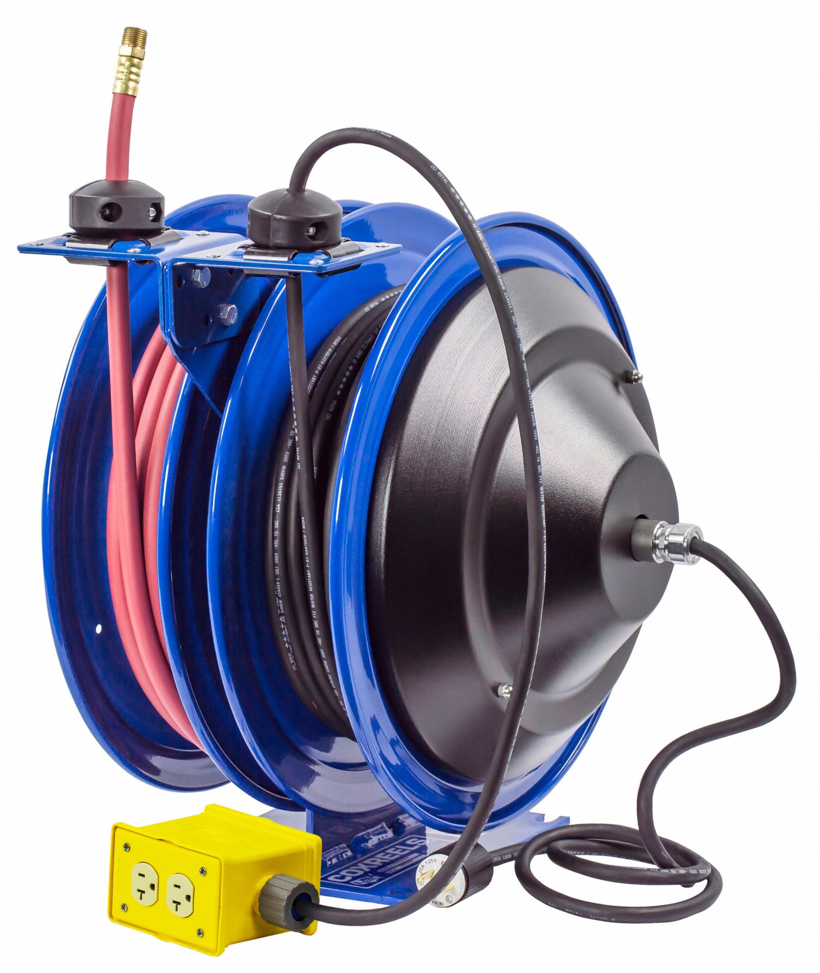 Coxreels Dual Reel Spring Return Hose Reel Ft In I D In