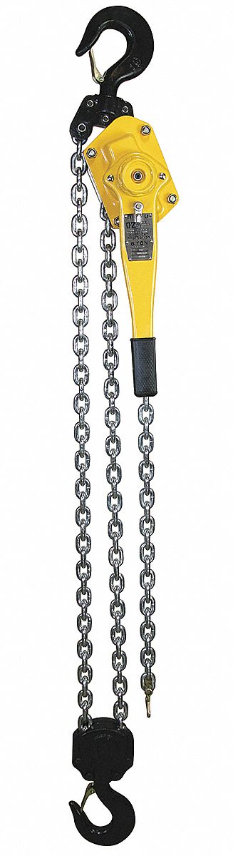 Oz Lifting Products Hook Mounted No Trolley Lb Lifting