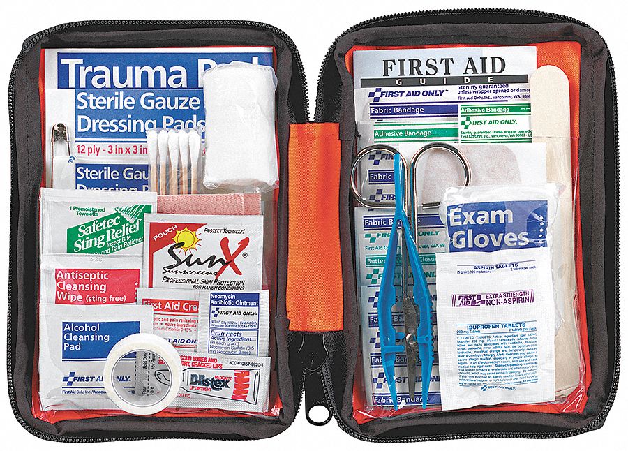 First Aid Only Gen Purpose People Served First Aid Kit And Housing