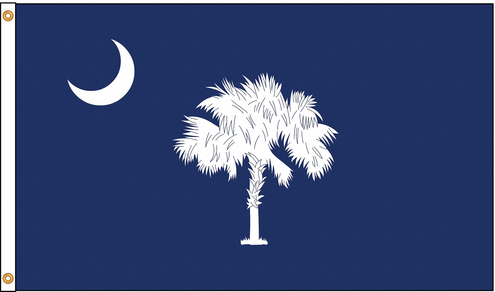 Nylglo South Carolina State Flag 5 Fth X 8 Ftw Indoor Outdoor