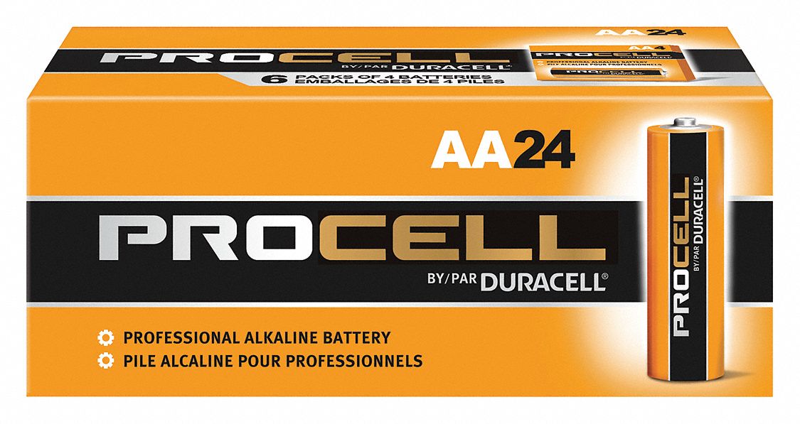 Battery,AA,Alkaline,PK 24