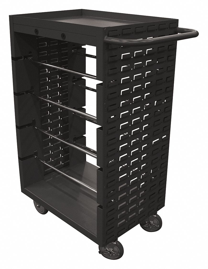 GRAINGER APPROVED WireSpool Dispensing Storage Cart, 1,200 lb Load