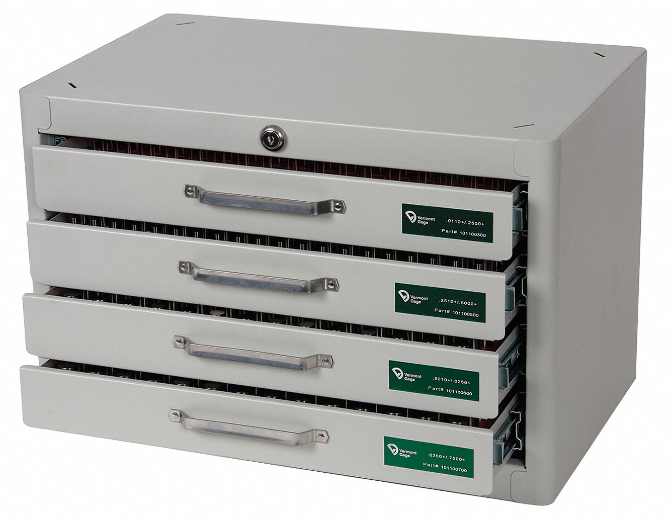 VERMONT GAGE Black Oxide Pin Gage Library, ZZ Class, 52100 Tool Steel