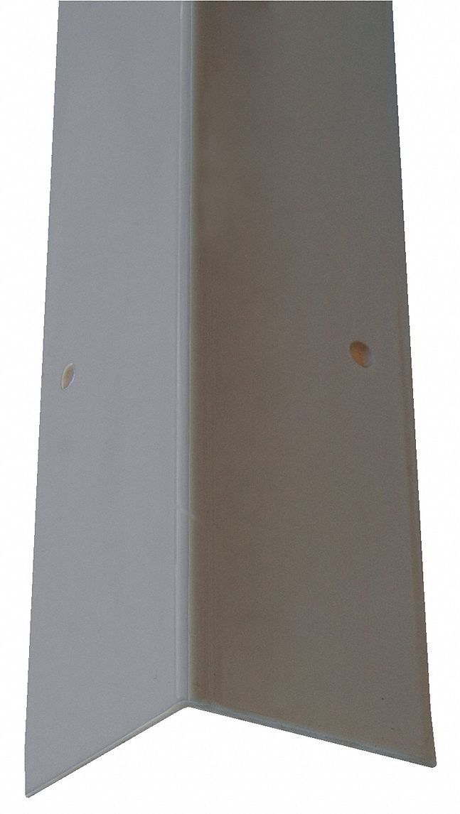 GRAINGER APPROVED Corner Guard, OAH48In, Gray, 90 Deg Angle 5MKE9PVC