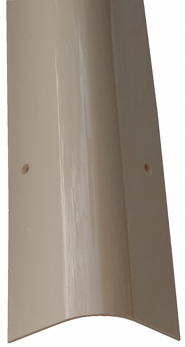 corner rounded guard grainger beige angle close