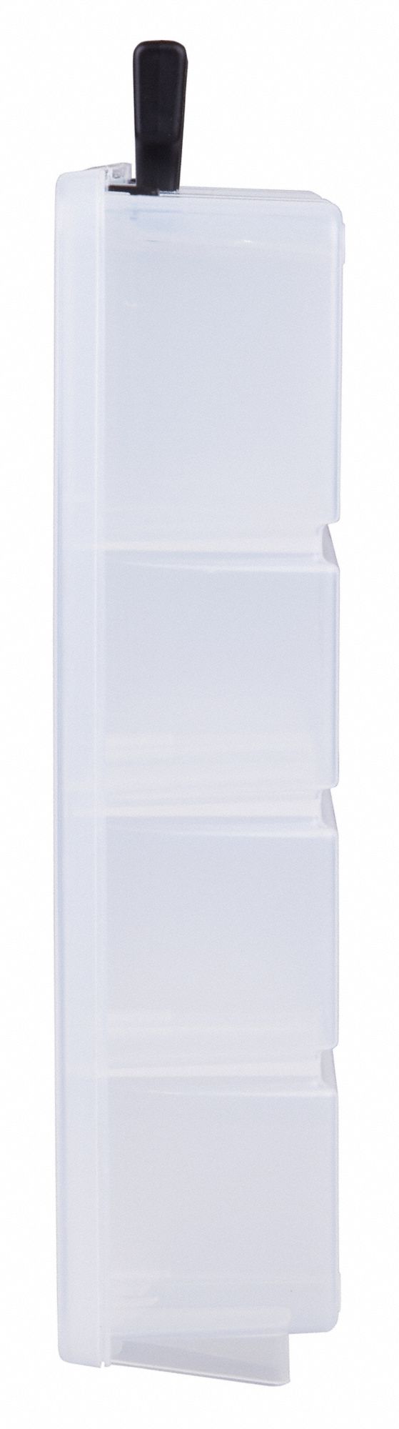 Flambeau Adjustable Compartment Box In X In Clear