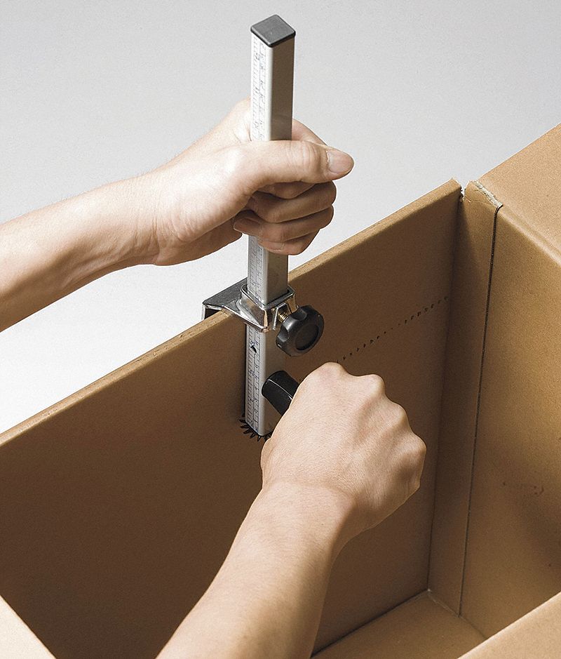 GRAINGER APPROVED Carton Box Sizer, For Use With Corrugated Boxes 5NWA55NWA5 Grainger