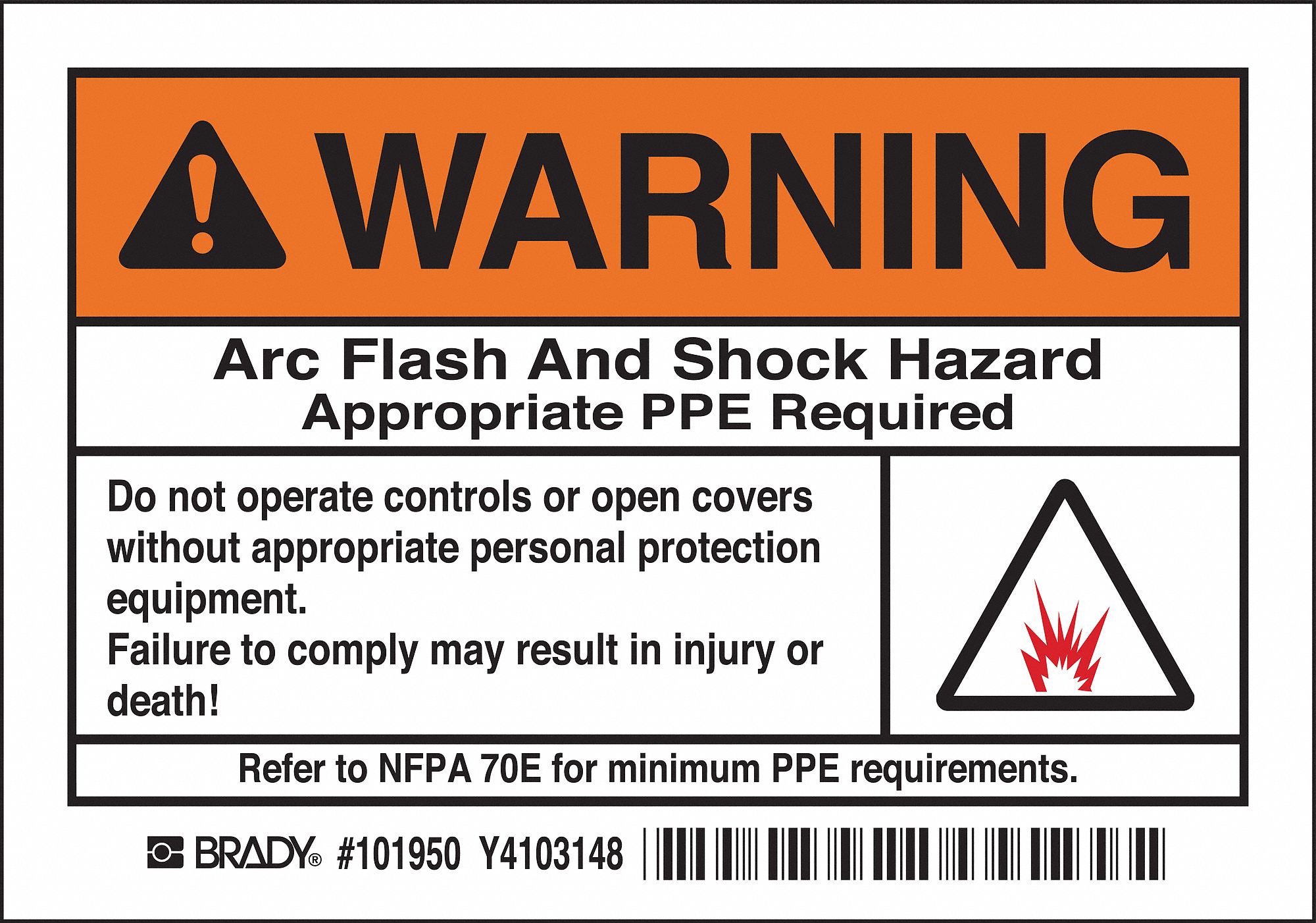 Label,Arc Flash,PK5