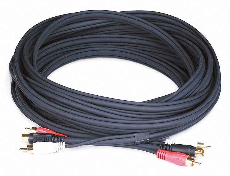 MONOPRICE 25 ft. RCA Audio, SVideo Audio/Video Cable, Black; For Use