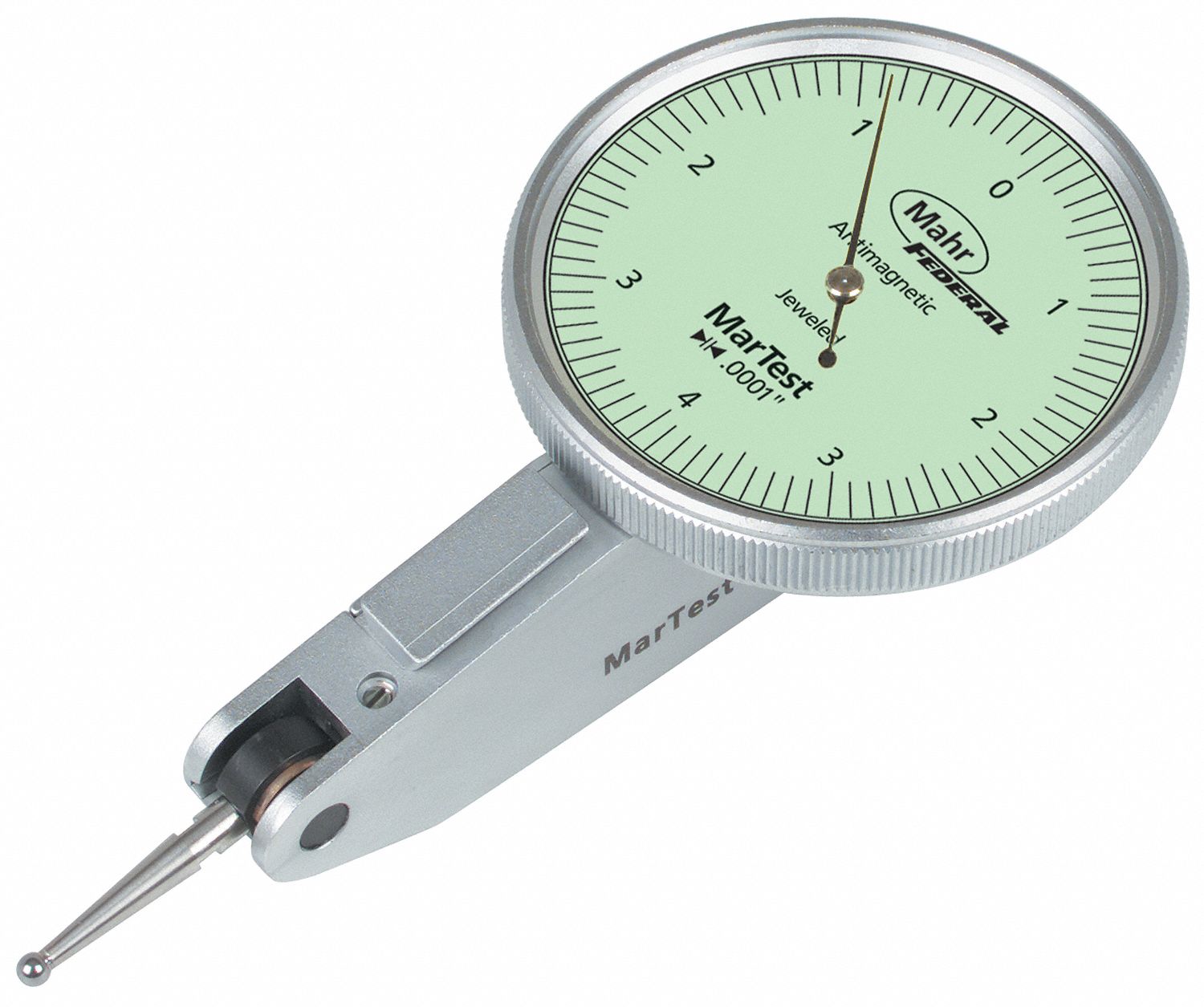 MAHR INC Item Horizontal Dial Test Indicator, Test Indicator Style
