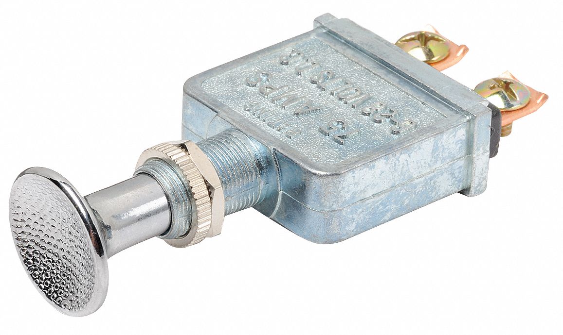 GRAINGER APPROVED Heavy Duty Push Pull Switch, SPST 5RLW05RLW0