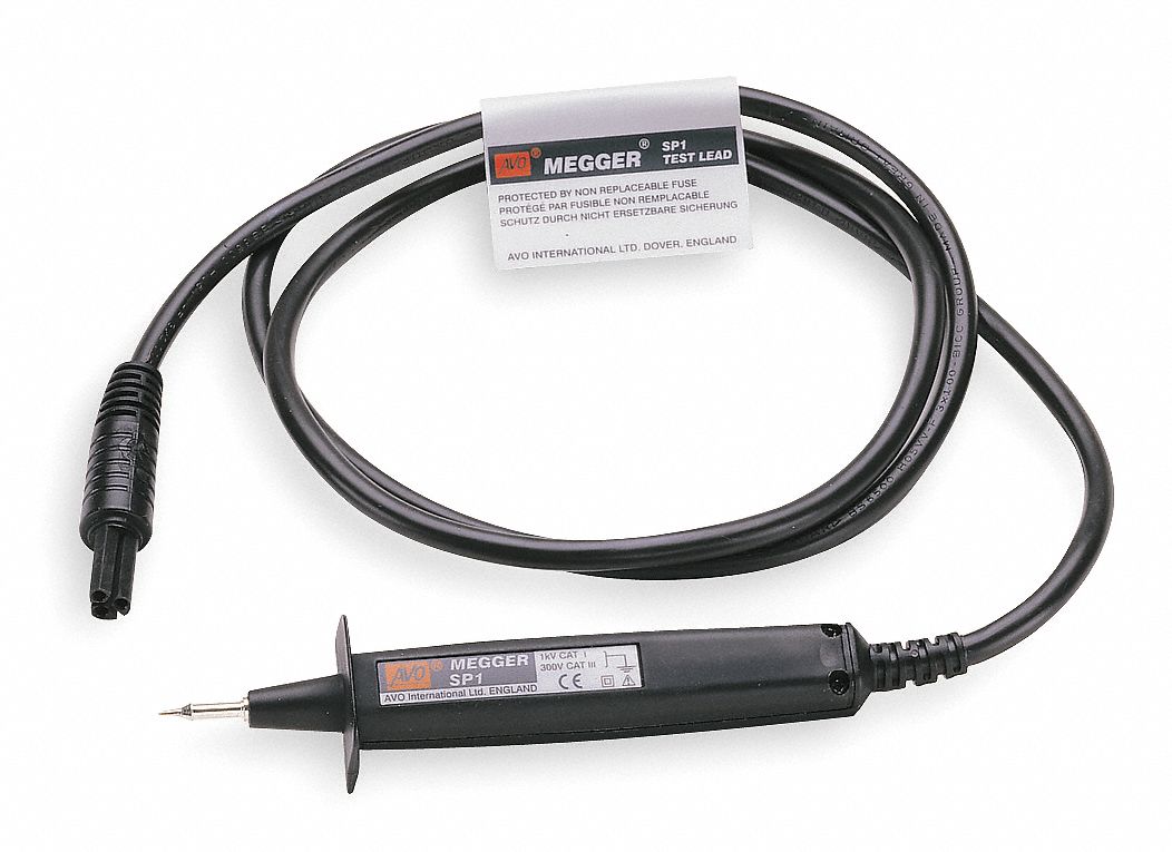 MEGGER Switched Test Probe, For Use With Megger BM400/2, BM80/2, And