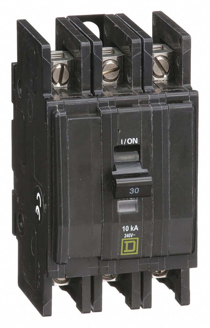 SQUARE D Miniature Circuit Breaker, Amps 30 A, Circuit Breaker Type