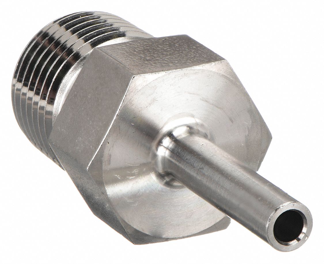 316 Stainless Steel Compression X MNPT End Male Adapter 5UND3 2MA2N