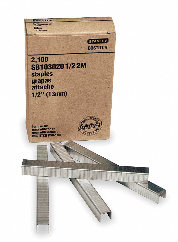 Carton Staples,Stick,1/2x5/8 L,PK2490