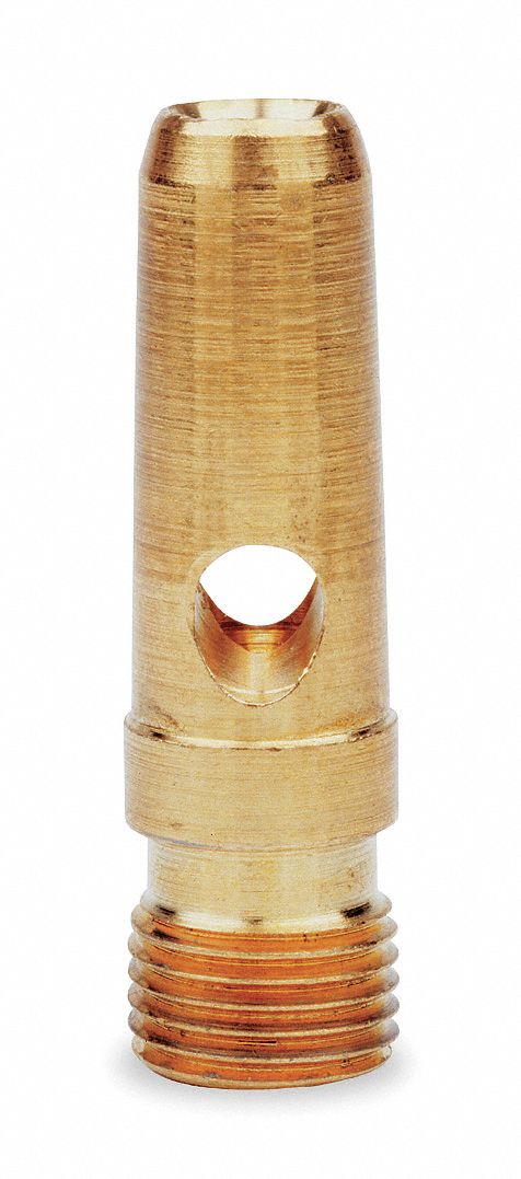 Air Gun Nozzle,1-1/4 In. L,Brass