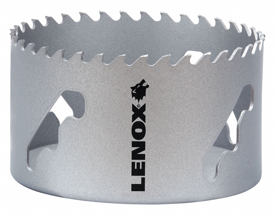 LENOX Hole Saw, Primary Material Application Metal, Carbide Tipped
