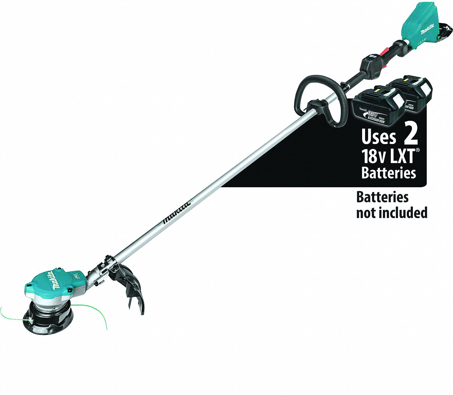 MAKITA String Trimmer Kit, Battery Fuel Type, 15 in Cutting Width