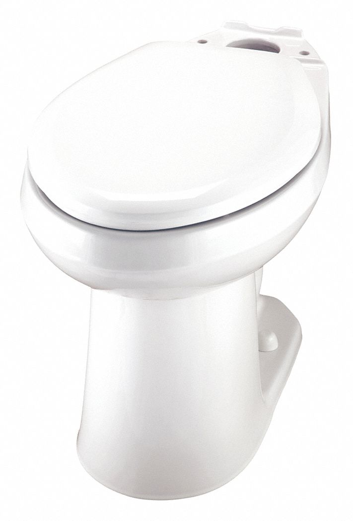GERBER Elongated, Toilet Bowl, 0.9/1.1 Gallons per Flush 60NK24