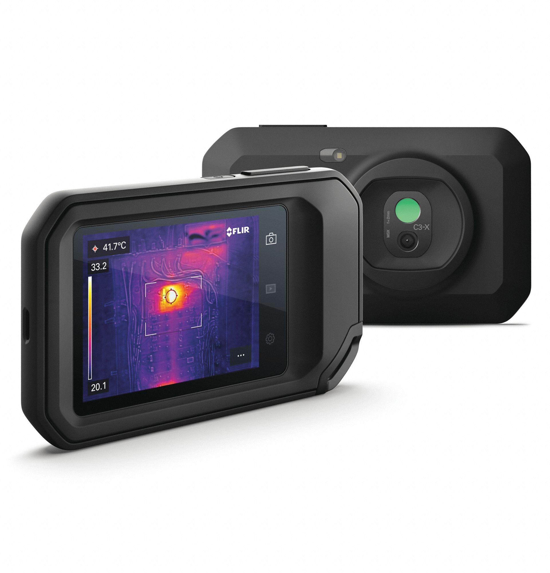 FLIR Compact Thermal Camera, 128 x 96 Pixels, 14° to 122° 60PT92FLIR